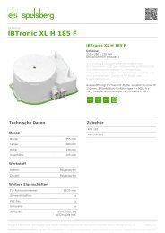 IBTronic XL H 185 F - Gehäuse (97660401) - Spelsberg