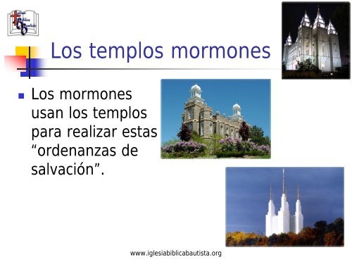 La Mentira del Mormonismo - Iglesia Biblica Bautista de Aguadilla ...