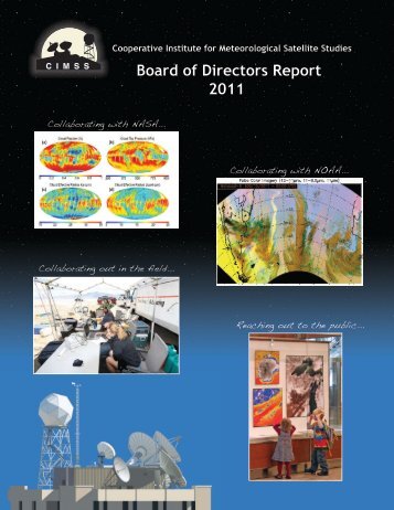 CIMSS Board of Directors Report 24 June 2011 - Cooperative ...