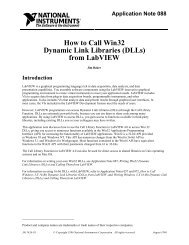 How to Call Win32 Dynamic Link Libraries (DLLs) from LabVIEW