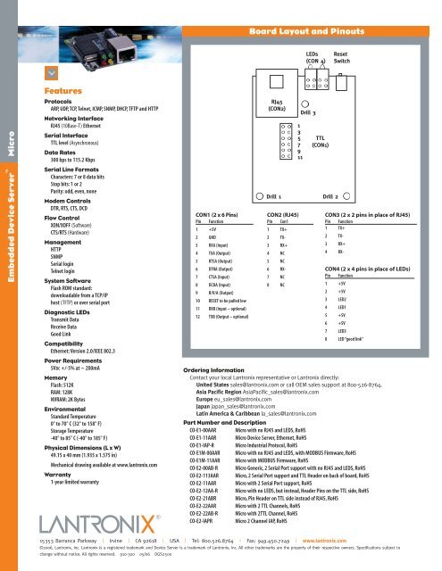 Design Ethernet Connectivity  into Your Products Quickly ... - Lantronix