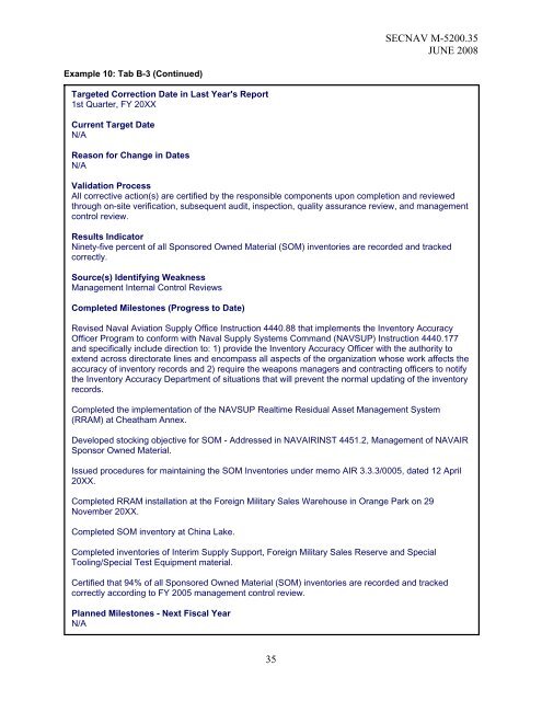 SECNAVINST 5200 - Navy Issuances