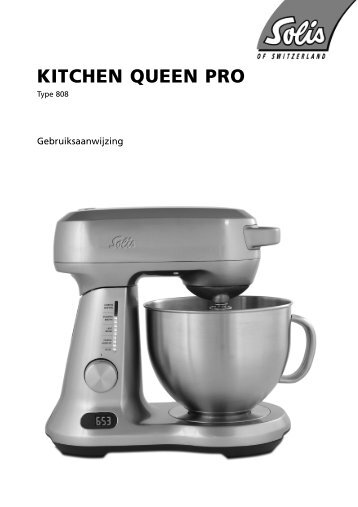 Solis 808 Kitchen Queen Pro keukenmachine - Wehkamp.nl