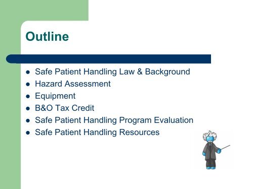 Washington State Steering Committee Safe Patient Handling ...