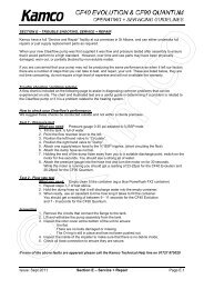 + spares list/exploded diagram - Kamco