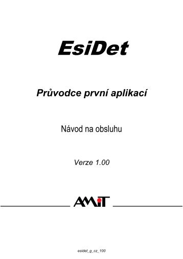 EsiDet - nÃ¡vod na obsluhu - AMiT