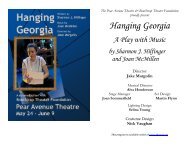 Download Show Prograom (pdf - The Pear Avenue Theatre