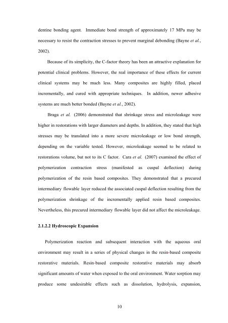 microleakage in class ii composite restorations ... - ePrints@USM