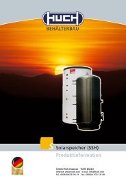 Solarspeicher SSH - Huch