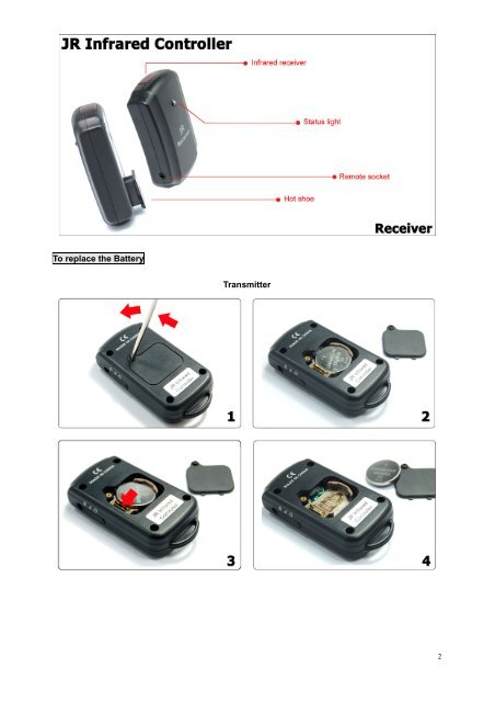 JJC JR Series Infrared Controller