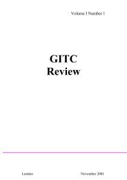 GITC Review - Gray's Inn Tax Chambers