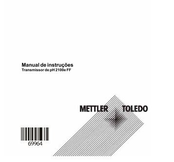 Manual de instruÃ§Ãµes - METTLER TOLEDO