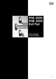 PHA 2000 PHB 3000 Exit Pad