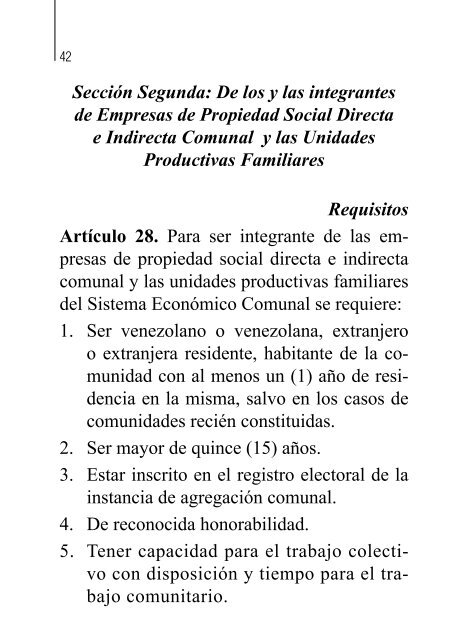 Reglamento de la Ley Organica del Sistema EconÃ³mico ... - MinCI