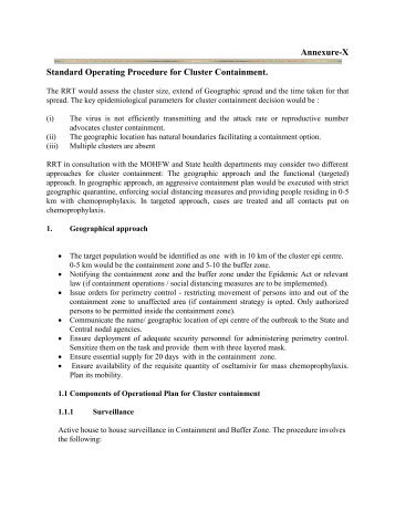 Operating procedure for Cluster Containment(83 KB)