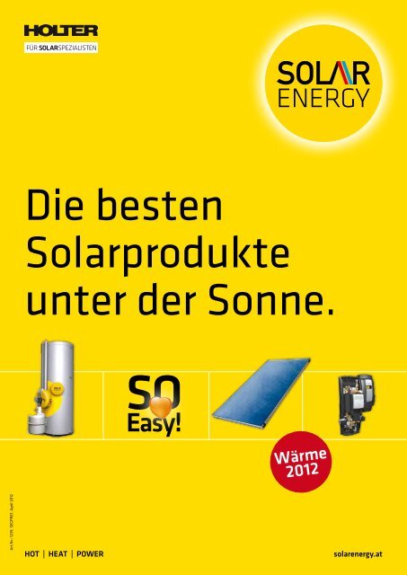 Die besten Solarprodukte unter der Sonne. - SEG Solar Energy GmbH