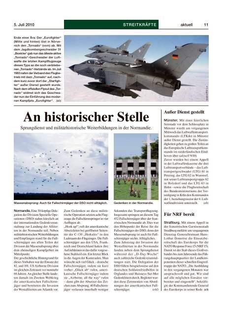 aktuell Nr. 26 vom 05. Juli 2010 ( PDF - Bundeswehr