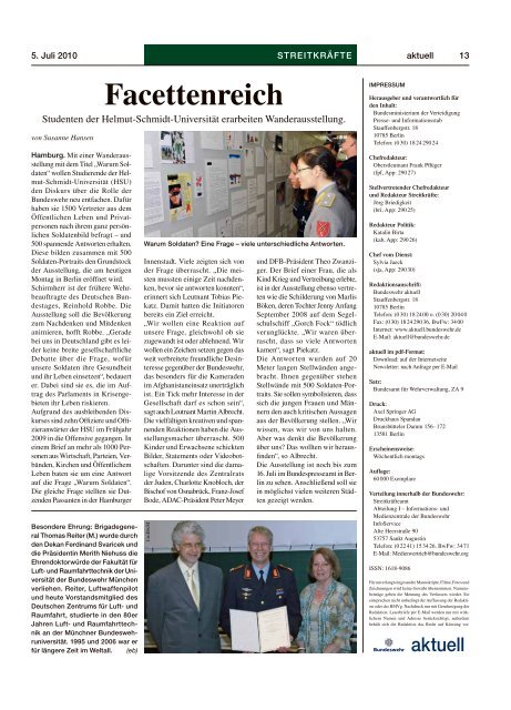 aktuell Nr. 26 vom 05. Juli 2010 ( PDF - Bundeswehr