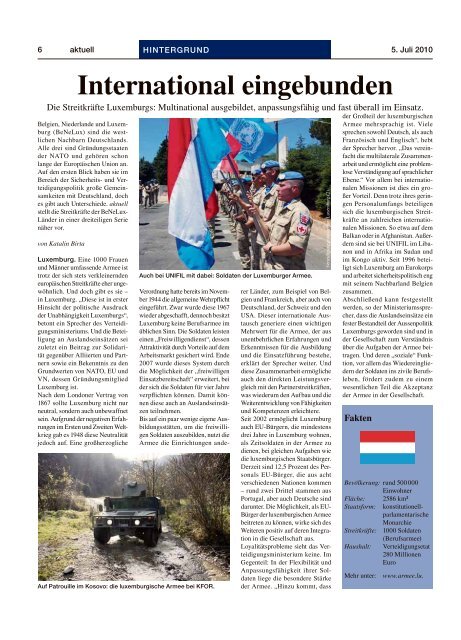 aktuell Nr. 26 vom 05. Juli 2010 ( PDF - Bundeswehr