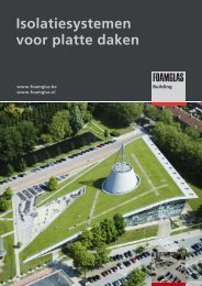 Isolatiesystemen voor platte daken - Foamglas