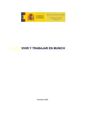 Vivir y trabajar en Munich / Baviera - Vivir y trabajar en Alemania