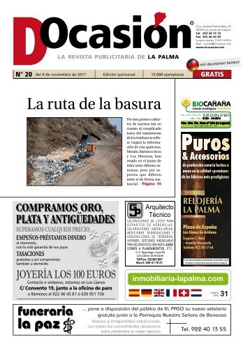 La ruta de la basura - D-Ocasión