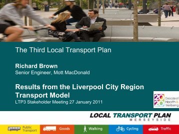 Results from the Liverpool City Region Transport Model