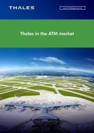 Thales in the ATM market - Thales Group