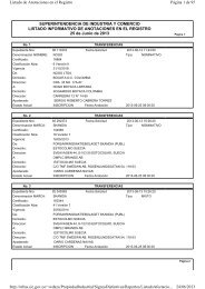 Ver/Imprimir Listado Informativo de Anotaciones en el Registro