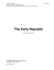 The Early Republic - Series Reviews
