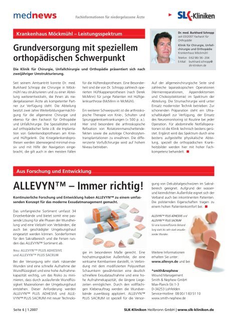 mednews - SLK-Kliniken Heilbronn GmbH