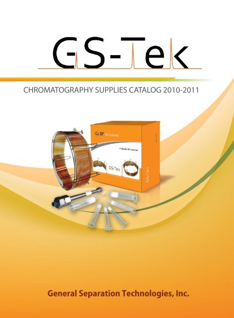 GC Column Catalog - GS-Tek