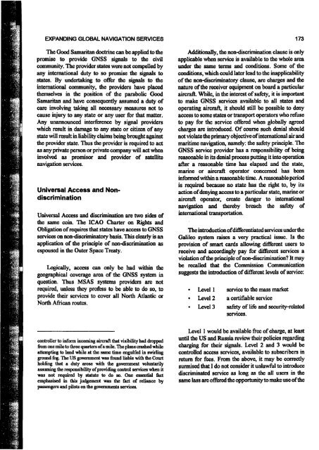 Proceedings of the Workshop - United Nations Office for Outer ...