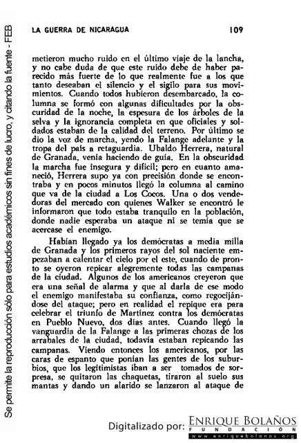 La guerra de Nicaragua - La Guerra Nacional 1854