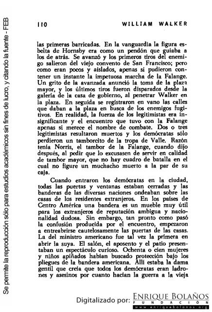 La guerra de Nicaragua - La Guerra Nacional 1854