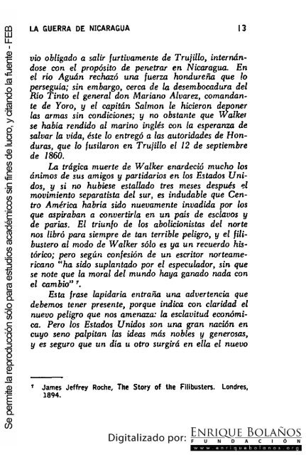 La guerra de Nicaragua - La Guerra Nacional 1854