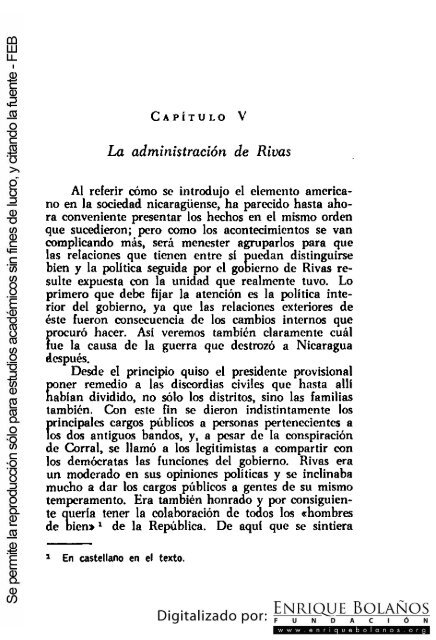 La guerra de Nicaragua - La Guerra Nacional 1854