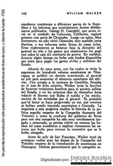 La guerra de Nicaragua - La Guerra Nacional 1854