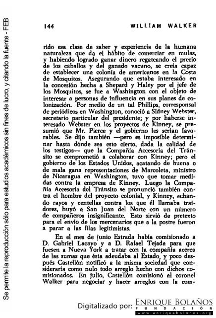 La guerra de Nicaragua - La Guerra Nacional 1854