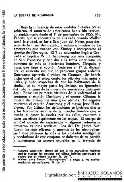 La guerra de Nicaragua - La Guerra Nacional 1854