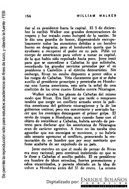 La guerra de Nicaragua - La Guerra Nacional 1854