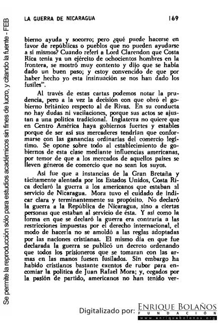 La guerra de Nicaragua - La Guerra Nacional 1854