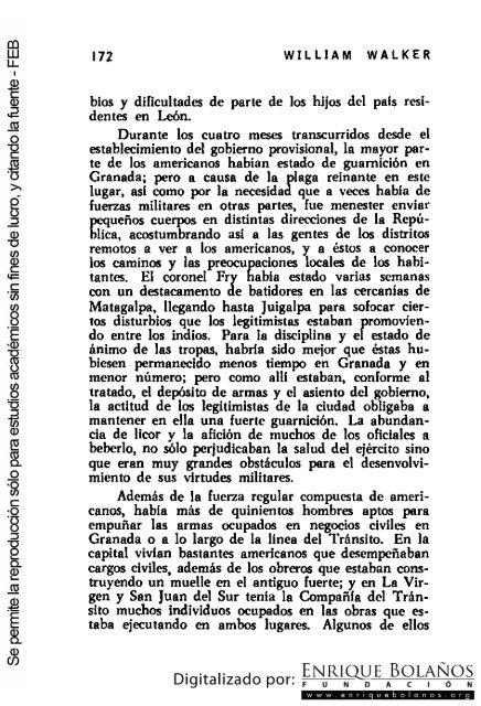 La guerra de Nicaragua - La Guerra Nacional 1854