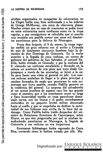 La guerra de Nicaragua - La Guerra Nacional 1854