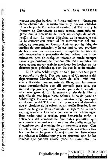 La guerra de Nicaragua - La Guerra Nacional 1854