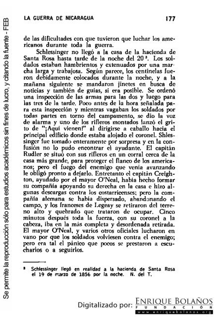 La guerra de Nicaragua - La Guerra Nacional 1854