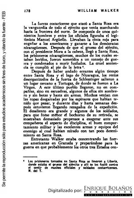 La guerra de Nicaragua - La Guerra Nacional 1854