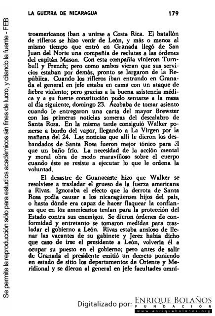 La guerra de Nicaragua - La Guerra Nacional 1854