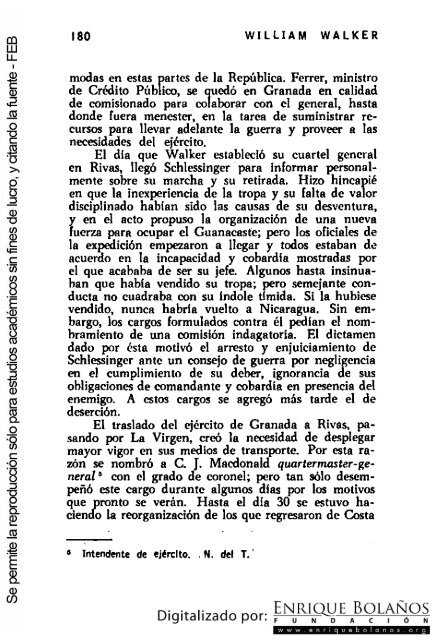 La guerra de Nicaragua - La Guerra Nacional 1854