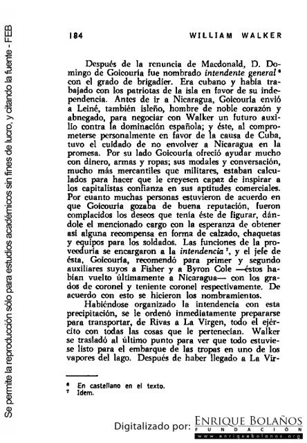 La guerra de Nicaragua - La Guerra Nacional 1854